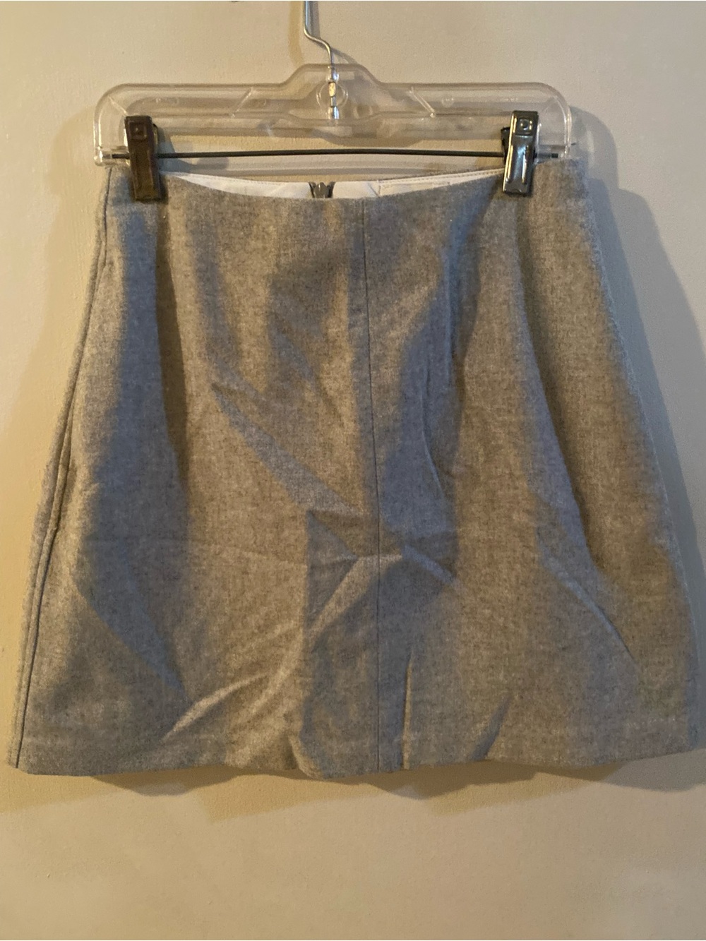 Classic WILFRED Women's Gray A-Line Skirt